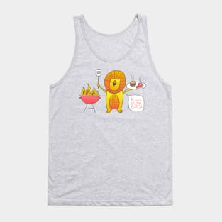 King of the BBQ - Lion Grillmaster Tank Top